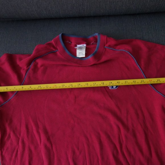 Diesel Maroon Long Sleeve 100% Cotton Made in Italy Shirt Size M - Picture 9 of 12